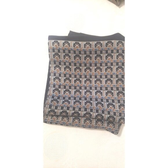 Vintage Lanvin Paris Silk Scarf with Fringe - Picture 6 of 8